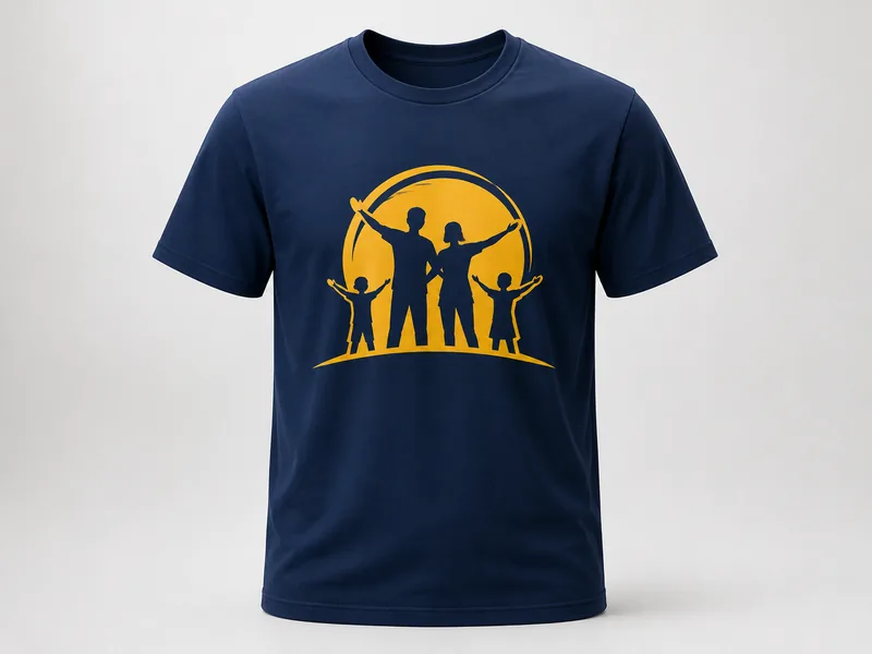 Contoh baju silkscreen printing
