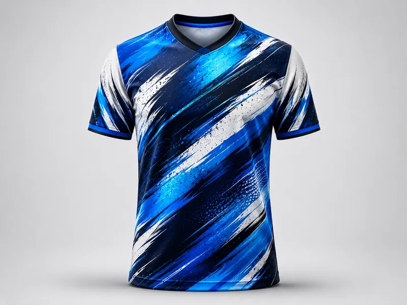 Contoh baju sublimation printing bercetak penuh